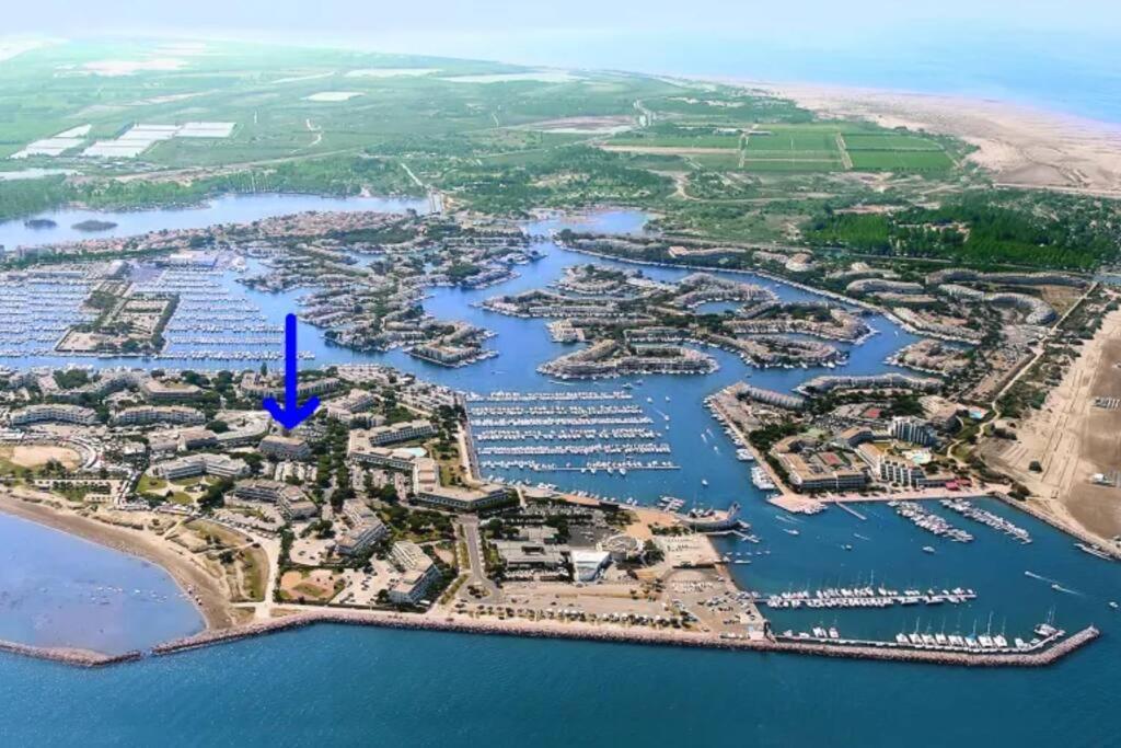 En Bord De Mer, Avec Grande Terrasse Et Climatisation Le Grau-du-Roi Kültér fotó
